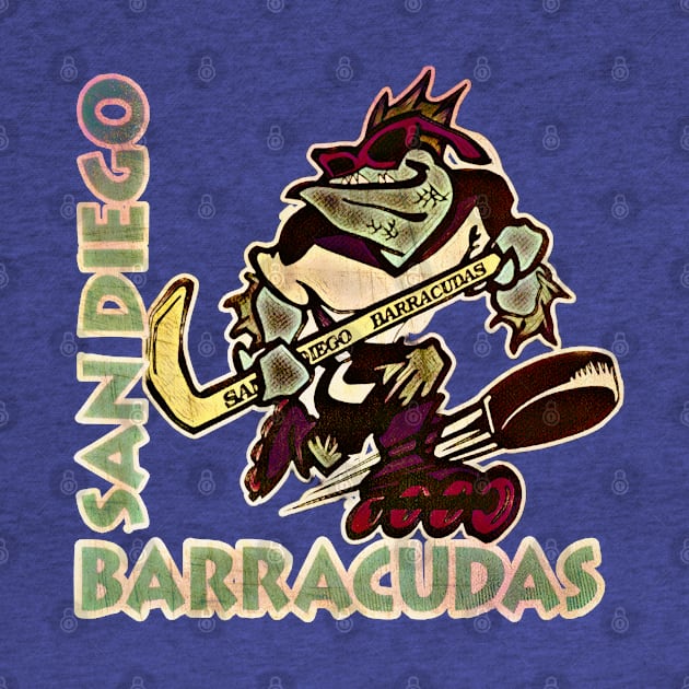 San Diego Barracudas Roller Hockey by Kitta’s Shop